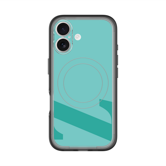 スリムプロテクションプレミアムケース with MagSafe［ オリジナル - initial color - Z light green ］