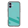 スリムプロテクションプレミアムケース with MagSafe［ オリジナル - initial color - Z light green ］