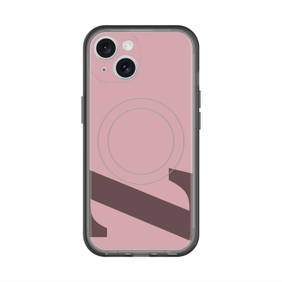 スリムプロテクションプレミアムケース with MagSafe［ オリジナル - initial color - Z dusty pink ］