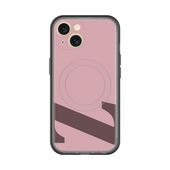 スリムプロテクションプレミアムケース with MagSafe［ オリジナル - initial color - Z dusty pink ］