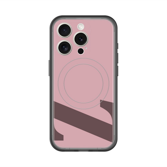 スリムプロテクションプレミアムケース with MagSafe［ オリジナル - initial color - Z dusty pink ］