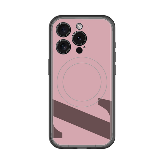 スリムプロテクションプレミアムケース with MagSafe［ オリジナル - initial color - Z dusty pink ］