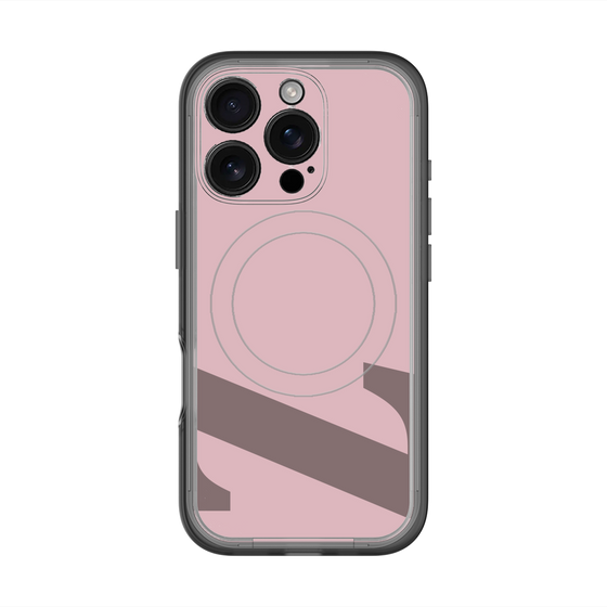 スリムプロテクションプレミアムケース with MagSafe［ オリジナル - initial color - Z dusty pink ］