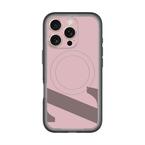 スリムプロテクションプレミアムケース with MagSafe［ オリジナル - initial color - Z dusty pink ］