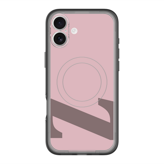 スリムプロテクションプレミアムケース with MagSafe［ オリジナル - initial color - Z dusty pink ］