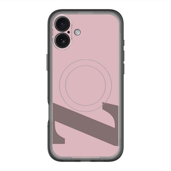 スリムプロテクションプレミアムケース with MagSafe［ オリジナル - initial color - Z dusty pink ］