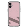 スリムプロテクションプレミアムケース with MagSafe［ オリジナル - initial color - Z dusty pink ］