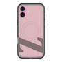 スリムプロテクションプレミアムケース with MagSafe［ オリジナル - initial color - Z dusty pink ］