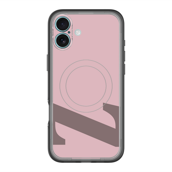 スリムプロテクションプレミアムケース with MagSafe［ オリジナル - initial color - Z dusty pink ］