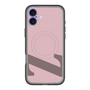 スリムプロテクションプレミアムケース with MagSafe［ オリジナル - initial color - Z dusty pink ］