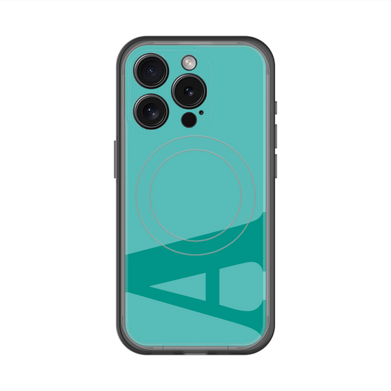 スリムプロテクションプレミアムケース with MagSafe［ オリジナル - initial color - A light green ］