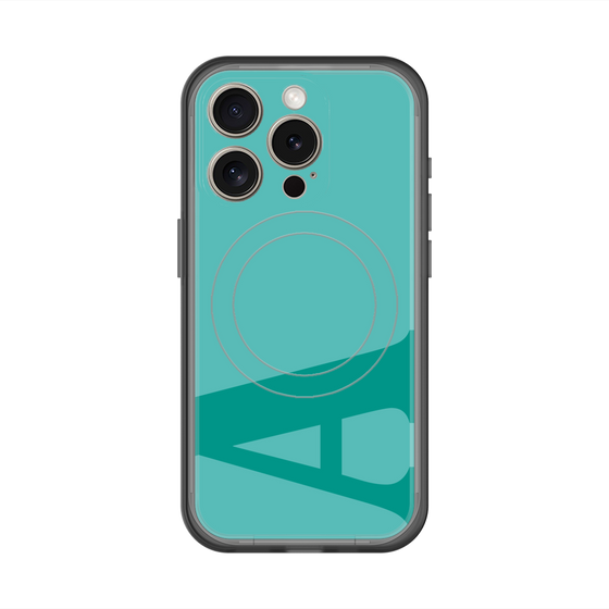 スリムプロテクションプレミアムケース with MagSafe［ オリジナル - initial color - A light green ］