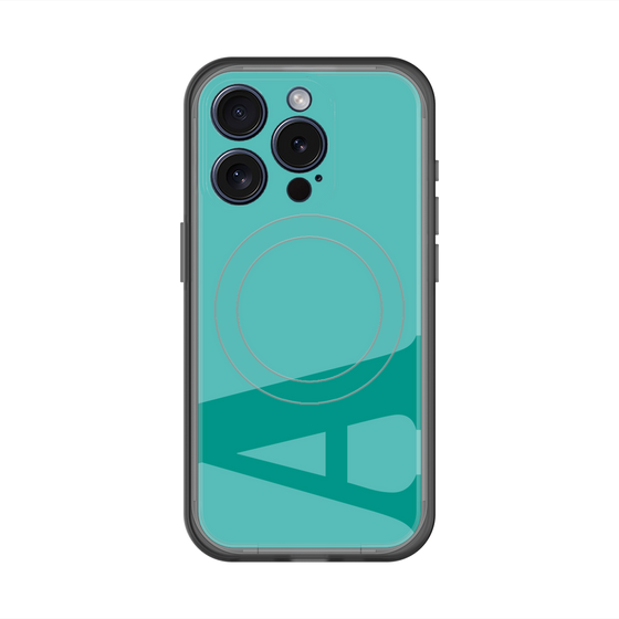 スリムプロテクションプレミアムケース with MagSafe［ オリジナル - initial color - A light green ］