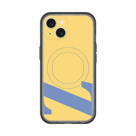 スリムプロテクションプレミアムケース with MagSafe［ オリジナル - initial color - Z yellow ］