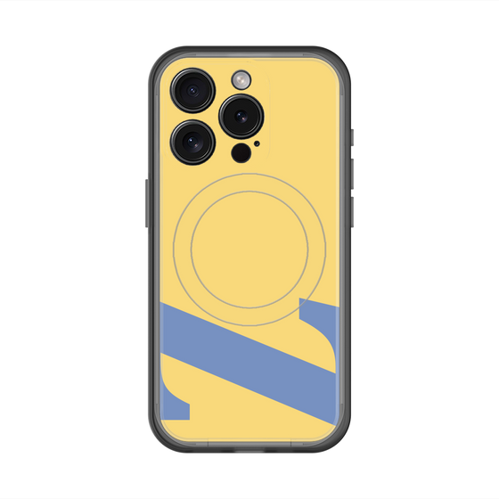 スリムプロテクションプレミアムケース with MagSafe［ オリジナル - initial color - Z yellow ］