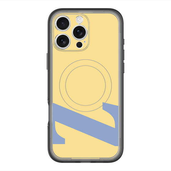 スリムプロテクションプレミアムケース with MagSafe［ オリジナル - initial color - Z yellow ］