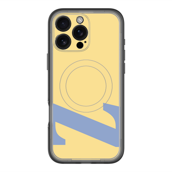 スリムプロテクションプレミアムケース with MagSafe［ オリジナル - initial color - Z yellow ］