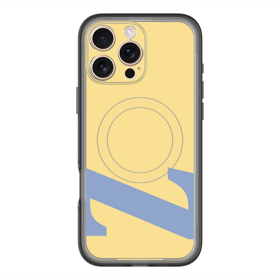 スリムプロテクションプレミアムケース with MagSafe［ オリジナル - initial color - Z yellow ］