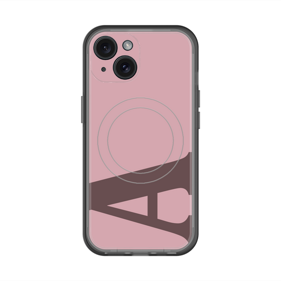 スリムプロテクションプレミアムケース with MagSafe［ オリジナル - initial color - A dusty pink ］
