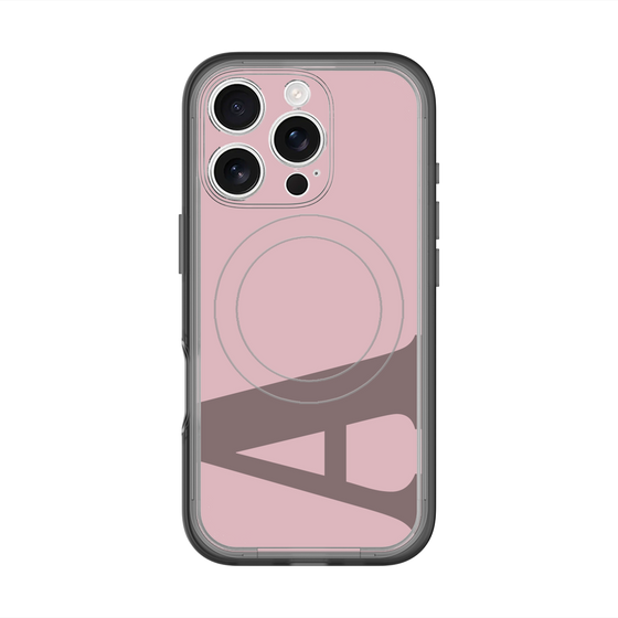 スリムプロテクションプレミアムケース with MagSafe［ オリジナル - initial color - A dusty pink ］