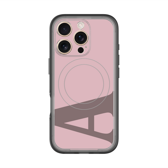 スリムプロテクションプレミアムケース with MagSafe［ オリジナル - initial color - A dusty pink ］