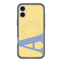 スリムプロテクションプレミアムケース with MagSafe［ オリジナル - initial color - A yellow ］
