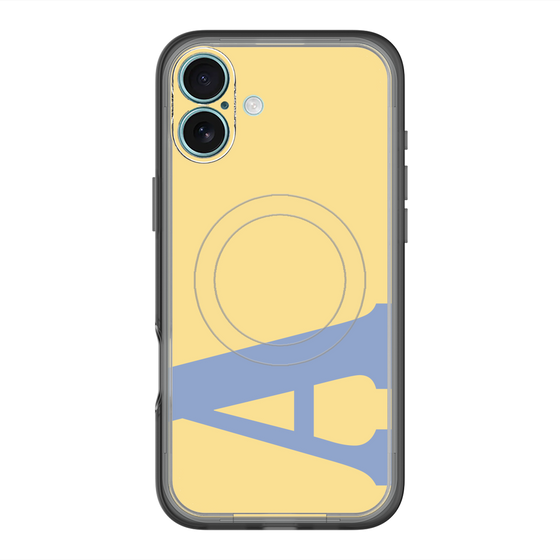 スリムプロテクションプレミアムケース with MagSafe［ オリジナル - initial color - A yellow ］