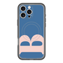 スリムプロテクションプレミアムケース with MagSafe［ オリジナル - initial color - B navy ］
