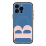スリムプロテクションプレミアムケース with MagSafe［ オリジナル - initial color - B navy ］