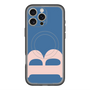 スリムプロテクションプレミアムケース with MagSafe［ オリジナル - initial color - B navy ］