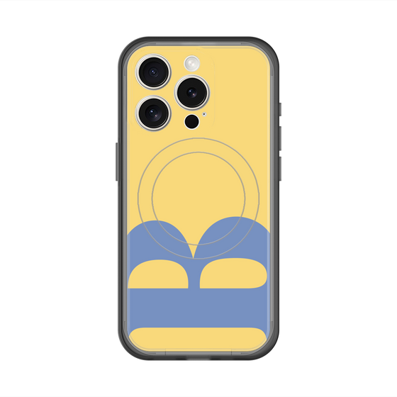 スリムプロテクションプレミアムケース with MagSafe［ オリジナル - initial color - B yellow ］