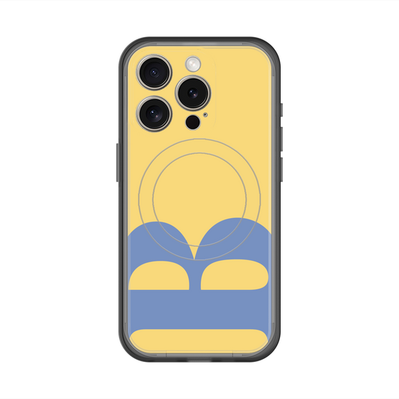 スリムプロテクションプレミアムケース with MagSafe［ オリジナル - initial color - B yellow ］