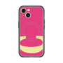 スリムプロテクションプレミアムケース with MagSafe［ オリジナル - initial color - C pink ］