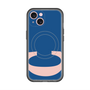 スリムプロテクションプレミアムケース with MagSafe［ オリジナル - initial color - C navy ］