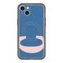 スリムプロテクションプレミアムケース with MagSafe［ オリジナル - initial color - C navy ］