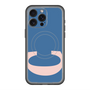 スリムプロテクションプレミアムケース with MagSafe［ オリジナル - initial color - C navy ］