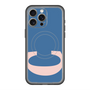 スリムプロテクションプレミアムケース with MagSafe［ オリジナル - initial color - C navy ］