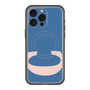 スリムプロテクションプレミアムケース with MagSafe［ オリジナル - initial color - C navy ］