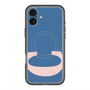 スリムプロテクションプレミアムケース with MagSafe［ オリジナル - initial color - C navy ］