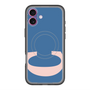 スリムプロテクションプレミアムケース with MagSafe［ オリジナル - initial color - C navy ］