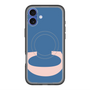 スリムプロテクションプレミアムケース with MagSafe［ オリジナル - initial color - C navy ］
