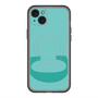 スリムプロテクションプレミアムケース with MagSafe［ オリジナル - initial color - C light green ］