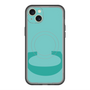 スリムプロテクションプレミアムケース with MagSafe［ オリジナル - initial color - C light green ］