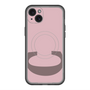 スリムプロテクションプレミアムケース with MagSafe［ オリジナル - initial color - C dusty pink ］