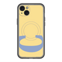 スリムプロテクションプレミアムケース with MagSafe［ オリジナル - initial color - C yellow ］