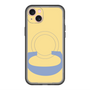 スリムプロテクションプレミアムケース with MagSafe［ オリジナル - initial color - C yellow ］