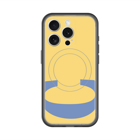 スリムプロテクションプレミアムケース with MagSafe［ オリジナル - initial color - C yellow ］