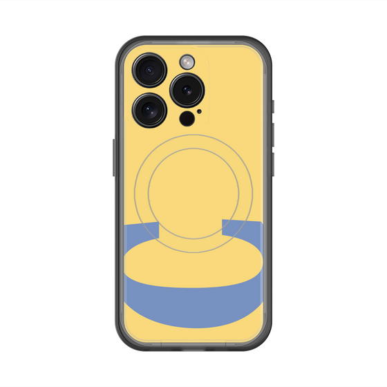 スリムプロテクションプレミアムケース with MagSafe［ オリジナル - initial color - C yellow ］