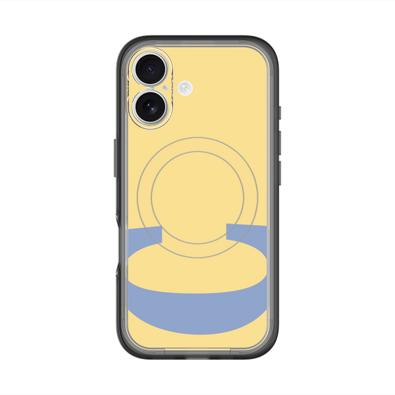 スリムプロテクションプレミアムケース with MagSafe［ オリジナル - initial color - C yellow ］