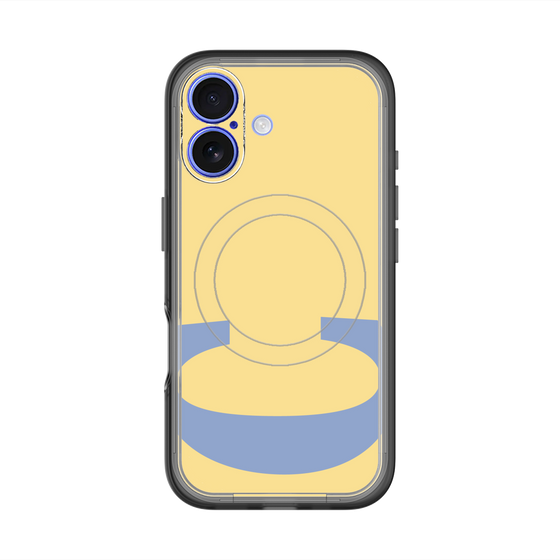 スリムプロテクションプレミアムケース with MagSafe［ オリジナル - initial color - C yellow ］